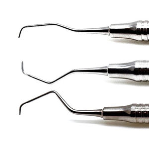Surgical Dental Sickle Scaler Instruments Set Stainless Steel Manual Power Source Professional Reusable By Dentavex - Product Image 3
