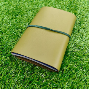 Elegante Funda de Cuero Verde Oliva A6 para Libreta de Negocios, Oficina, Portafolio, Planificador Diario, Diario, Carpeta - Product Image 4