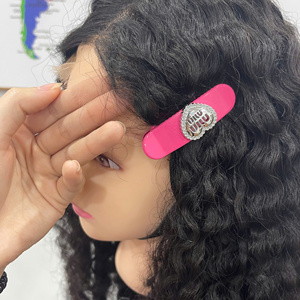 The New Hairstyles Burmese <b>Curly</b> Wig Human Hair Hair <b>Extension</b> No Shedding No Tangles - Product Image 2