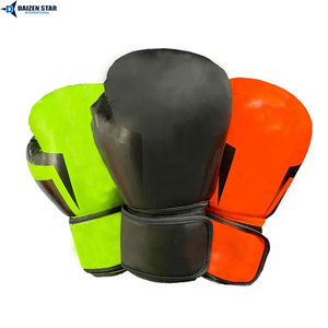 Guantes de Boxeo de Piel Sintética con Logotipo Personalizado, Guantes de Entrenamiento Unisex con Soporte de Velcro para la Muñeca - Product Image 6
