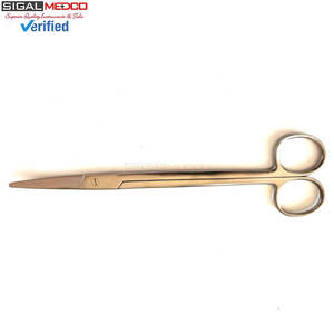 กรรไกรมายโอโค้ง 9 นิ้ว ปลายทู่/ปลายมน ทำจากสแตนเลสสตีล เครื่องมือผ่าตัดแบบใช้มือ ได้รับการรับรองมาตรฐาน CE สำหรับการผ่าตัดเนื้อเยื่ออย่างแม่นยำ - Product Image 6