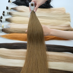 Cheveux 100% vietnamiens EU PREMIUM BLONDE COLOR SUPER 1A DRAWN SANS SYNTHÈSE, Sans nœuds, Sans frisottis, MEILLEURE QUALITÉ 55 cm - Product Image 5