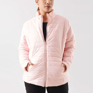 Chaqueta Acolchada de Invierno para Mujer, Abrigo Aislante Ligero con Capucha, Ropa Exterior Cálida, Logotipo Personalizado, OEM, ODM, Venta al Por Mayor de Fábrica - Product Image 1