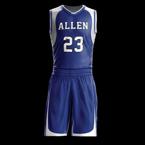 Uniformes de Baloncesto con Logotipo Personalizado |   Microfibra sublimada y amortiguación de seguridad |   Fábrica Mayorista - Product Image 3