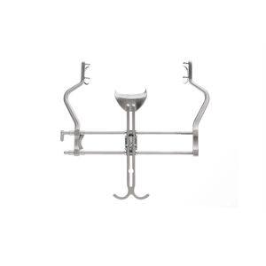 เครื่องมือแพทย์แบบมือหมุนยี่ห้อ Balfour สำหรับการผ่าตัดช่องท้อง รุ่นขายดีที่สุด ผลิตอย่างมืออาชีพ ใบมีดทำจากเหล็กและสแตนเลส - Product Image 1