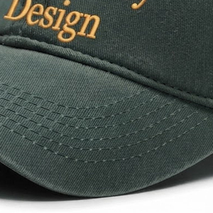 Gorra de Béisbol Bordada de Alta Calidad con Diseño Único y Logotipo Personalizado, Gorras de Béisbol Clásicas Unisex de Algodón y Poliéster Lisas - Product Image 2