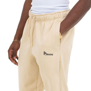 RELEVO INDUSTRIES Pantalones deportivos de algodón y forro polar para hombre |   Pantalones Deportivos Gruesos y Cálidos para Invierno - Product Image 3