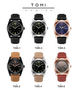 นาฬิกาควอตซ์ผู้ชาย <span class=keywords><strong>TOMI</strong></span> T095 ขายส่ง รูปทรงกลม นาฬิกาข้อมือสำหรับธุรกิจ สายหนังคุณภาพสูง <span class=keywords><strong>ราคา</strong></span>โรงงาน นาฬิกาสำหรับใช้ในชีวิตประจำวัน - Product Image 6