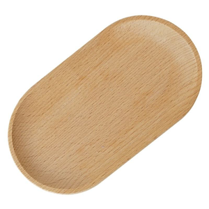 Japanese Children Fruit Wooden Dessert Plate Coffee Cup <b>Cake</b> Cheese Beech Wooden Serving Tray - Product Image 5