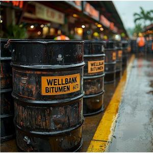 Bitumen marino de servicio extremo WELLBANK 60/328 (60/70) para zonas de flujo de marea Wharf Undercoating Steel Jetty Piles Aire rico en sal - Product Image 4