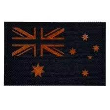 Patch en tissu réfléchissant noir de qualité supérieure, découpé au laser, motif drapeau IR, avec bordure découpée à chaud ou au laser, pour vêtements et chapeaux 2026 - Product Image 6