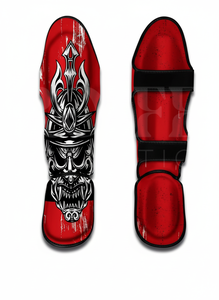 Protection des pieds, nouvelle conception, protège-tibias Muay Thai, kickboxing, MMA, arts martiaux, entraînement, combat, cuir PU, OEM, ODM, protège-tibias - Product Image 5