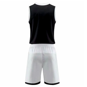 Uniformes de basket-ball de qualité supérieure, dernier design, vente en gros, tailles plus grandes, 100% polyester, imprimés, couleur, taille et style personnalisés, OEM - Product Image 3