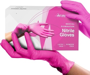 Gants en nitrile jetables de qualité alimentaire pour le nettoyage de la cuisine et la manipulation des aliments - Product Image 1