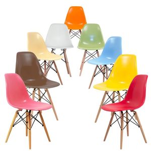 Elegant Scandinavian Style <b>Dining</b> <b>Chair</b> Durable PP <b>Chair</b> for Home Restaurant and Cafe - Product Image 1