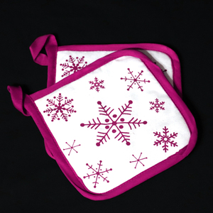 Beautiful Color Highest Quality 160 Gsm Pot Holder 100% Recycled Cotton Pot Holders Trivets for <b>Kitchen</b> Usage Supplier in India. - Product Image 4