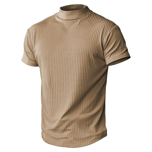 Camiseta de Cuello Redondo Ligera de 200 Gramos para Hombre, Estilo Casual, Cómoda, de Primera Calidad, con Logotipo Personalizado, Nueva Llegada 2026 - Product Image 1
