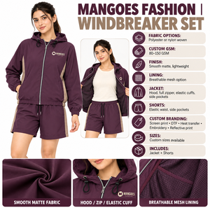 Hot Sale Unisex Hooded Tracksuit <b>Set</b> Purple Polyester Casual Full Sleeve Drawstring Solid Color Side Pockets Breathable - Product Image 5