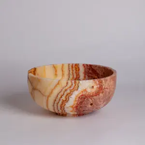 Cuenco de Piedra para Bienestar, Decoración Zen, Cuenco Decorativo para Meditación, Cuenco para Espacio Tranquilo, Precio al por Mayor - Product Image 1