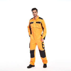 Unisex Faux Leather <b>Waterproof</b> Anti-Static Plus Size <b>Work</b> Coverall for Car Racing Driver Uniform - Product Image 5
