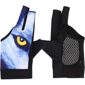 Guantes de Snooker con Diseño de Tres Dedos Abiertos (Pulgar e Índice) para Máxima Destreza, Alineación Precisa del Taco, Control Mejorado y Transpirabilidad - Product Image 5
