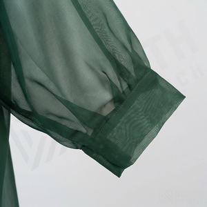 Abaya en Viscose Soyeuse pour Femmes – Robe Longue Ample en Soie Musulmane – Vêtement Islamique Élégant Deux Pièces – Vente en Gros - Product Image 5