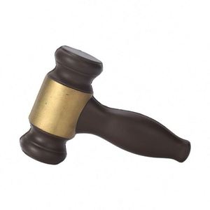 Wholesale <b>Cheap</b> Price Custom Logo PU Anti Stress Balls in Gavel Shape Gavel Stress Toys Ball for Promotional Gift - Product Image 1