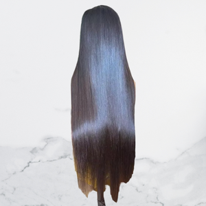 Long Straight <b>Lace</b> Front Human Hair <b>Wig</b> 150 Density - Product Image 1