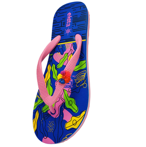 Wholesale Supply <b>Ladies</b> Rubber Slippers Lightweight Durable Casual Flip Flops For Beach Travel Home And Outdoor Use For Sale - Product Image 3