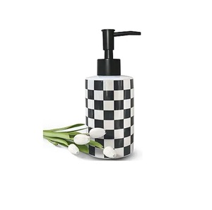 Hot Selling Rectangular Shape Classic Design Marble Finished Soap <b>Dispenser</b> <b>Bottle</b> With Metal Pump & Polished Perfect For Soap - Product Image 5