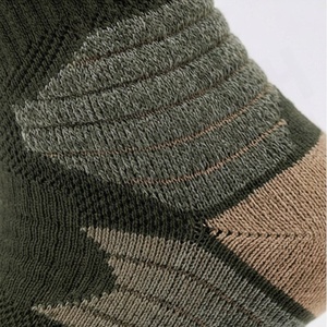 High Quality Breathable Quick Drying Basketball <b>Socks</b> Athletic Performance Moisture Wicking Cushion Customized Color <b>Soft</b> Pair - Product Image 4