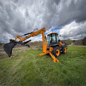 Mejor Retroexcavadora JCB 4CX, Cargadora Frontal, Minicargadora, Cargadora de Tractor, Motor Hidráulico para Construcción - Product Image 1