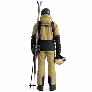 Custom Men Ski <b>Suit</b> 2-Piece Ski <b>Suit</b> Hooded Winter Jacket and <b>Snow</b> Pants for Skiing and Snowboarding - Product Image 4
