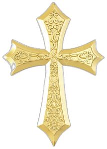 Cruz de Latón Estilo Vintage para Decoración de Interiores del Hogar, Adorno de Pared para Iglesia y Decoración Religiosa - Product Image 3