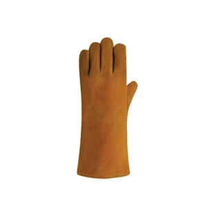Holy Signs International AB Grade Brown Cowhide Leather Durable Powder-Free Silicone-Free <b>Latex</b>-Free Sterile Straight <b>Gloves</b> - Product Image 4