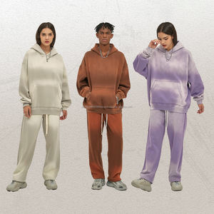 เสื้อฮู้ดผู้ชายโอเวอร์ไซส์ฟอกสีลายดิจิทัลสำหรับฤดูหนาวเสื้อมีฮู้ดโอเวอร์ไซส์สไตล์วินเทจ - Product Image 5