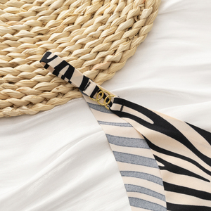 Tanga de Bikini para Mujer Talla Grande, Sin Costuras, Transpirable, con Estampado de Leopardo y Cadena - Product Image 3