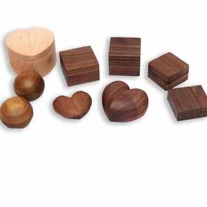 Caja Decorativa de Madera con Incrustaciones de Hueso Azul, Hecha a Mano, de Lujo, para Guardar Joyas, con Patrón Circular, en Oferta - Product Image 2