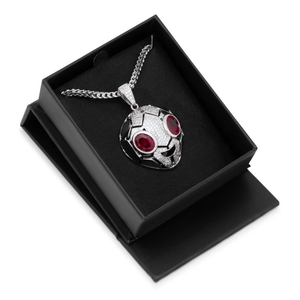 Pendentif de luxe en moissanite Ice Charm en argent sterling 925, bijoux de créateur Hip Hop, étincelant, unisexe, cadeau de mode pour soirée - Product Image 3
