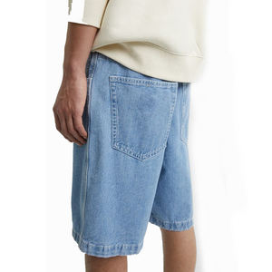 <b>Cargo</b> Denim Men <b>Shorts</b> Streetwear Distressed Baggy Multi Pocket Cotton Breathable Summer High Waist <b>Shorts</b> - Product Image 6