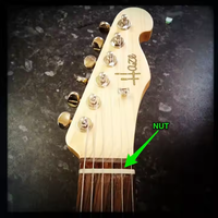 High Density White Bone Nut Blank Material for Guitar and Bass Setup with Smooth Brushed Finish for Custom