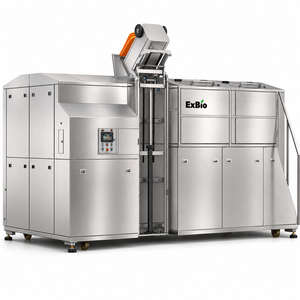 Qualité 100% fiable, haute efficacité, électrique, Exbio, capacité de 5000 kg/jour, acier inoxydable commercial, technologie de silencieux de classe professionnelle - Product Image 1