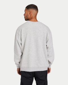 Sudadera de Alta Calidad, Estilo Urbano, de Poliéster y Algodón, Gruesa, Lisa, Extra Grande, Personalizable, con Cuello Redondo, para Hombre - Product Image 3