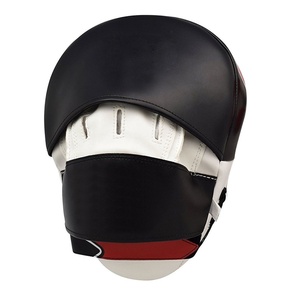 Mitaines de frappe incurvées en cuir véritable de qualité supérieure avec support de poignet réglable pour l'entraînement de boxe et de Muay Thai 2026 - Product Image 5