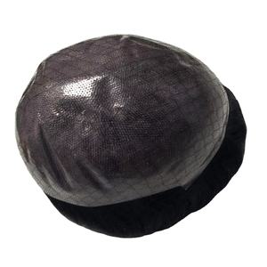 Bangladesh Taz Hair 100% Density Remy Grade Peluca de tupé para hombres con base de piel Indian Kinky Straight and Deep Wave Styles - Product Image 1