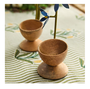 Nouveau modèle tendance de porte-œufs en bois de qualité supérieure pour le dîner et le petit-déjeuner, support pour œufs durs à bon prix - Product Image 1