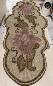 Elegant Hand <b>Beaded</b> Floral Fancy Table Runner Use For Decoration Wedding Festival Buy <b>Direct</b> From Supplier At Factory Price - Product Image 5
