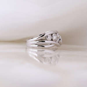 IGI/GIA Lab Grown Cut Diamond Vintage 14k Jaune Mariage/Bague de fiançailles Unisex Fine White Gold Anniversary Party-Worthy Rings - Product Image 2