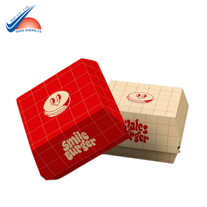 Impresión de caja de hamburguesas de diseño personalizado | Solución de embalaje compostable - Product Image 3