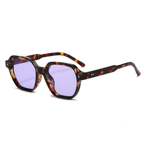 Wholesale New <b>Square</b> <b>Frame</b> Retro Sunglasses Vintage Street Shot Tinted Goggle Glasses Fashion Trend Sunglasses Custom Logo - Product Image 2